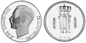 10 Francs 1971-1980