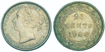 20 Cents 1865-1900