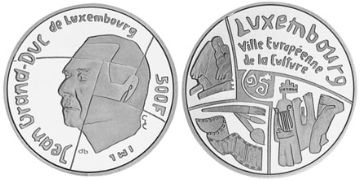 500 Francs 1995