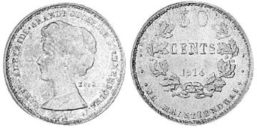 50 Centimes 1914