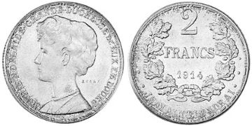 2 Francs 1914