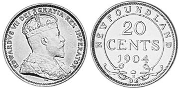 20 Cents 1904