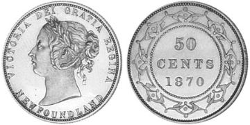 50 Cents 1870-1900