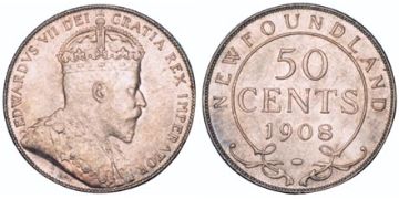 50 Cents 1904-1909