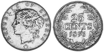 25 Cents 1896-1906