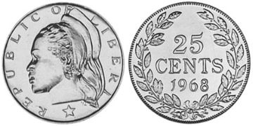 25 Cents 1968-1975