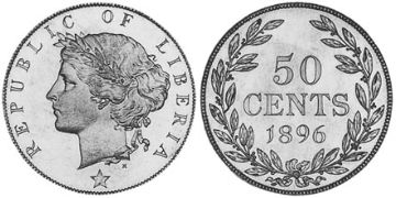 50 Cents 1896-1906