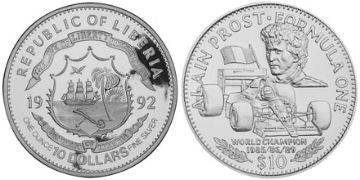 10 Dollars 1992