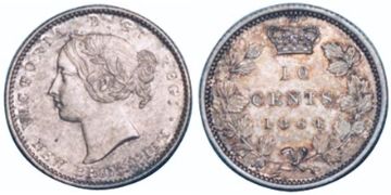 10 Cents 1862-1864