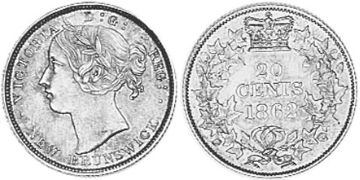20 Cents 1862-1864