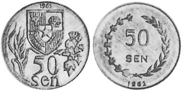 50 Sen 1965