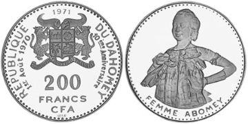 200 Franků 1971