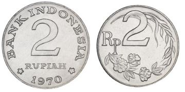 2 Rupiah 1970