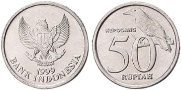 50 Rupiah 1999-2002