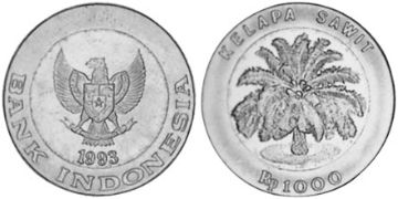 1000 Rupiah 1993-2000