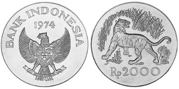 2000 Rupiah 1974