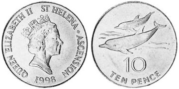 10 Pence 1998-2006
