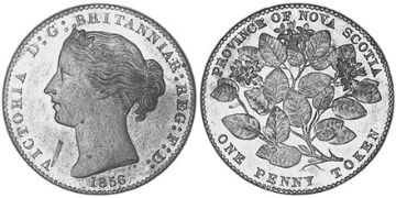 1 Penny Token 1856