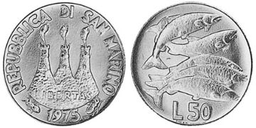 50 Lire 1975