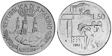 50 Lire 1982
