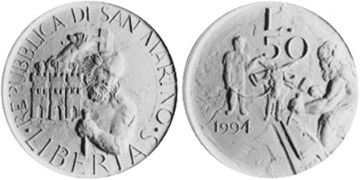 50 Lire 1994