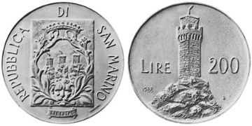 200 Lire 1988