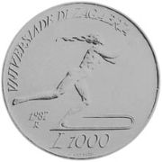 1000 Lire 1987