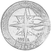 1000 Lire 1999