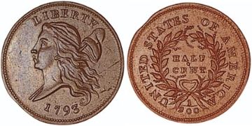 Half Cent 1793