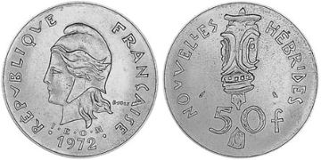 50 Francs 1972