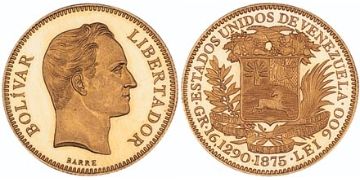 10 Venezolanos 1875