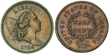 Half Cent 1794-1797