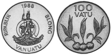 100 Vatu 1988-2008