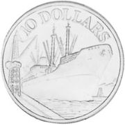 10 Dollars 1976-1977