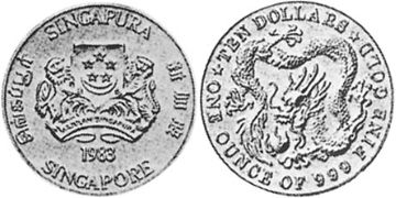 10 Dollars 1983-1984
