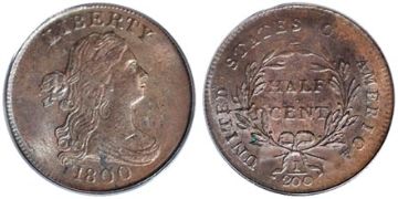 Half Cent 1800-1808