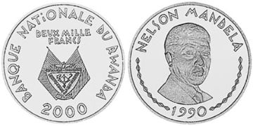 2000 Francs 1990