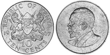 10 Cents 1966-1968