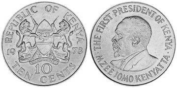 10 Cents 1969-1978