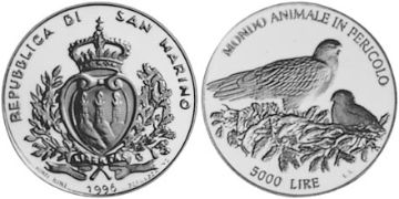 5000 Lire 1996