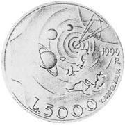 5000 Lire 1999