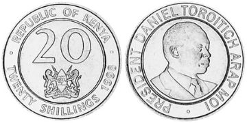 20 Shillings 1998