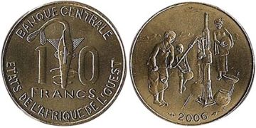 10 Francs 1981-2012