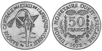 50 Francs 1972-2012