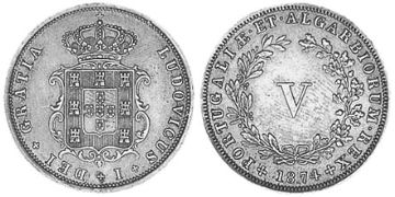 5 Reis 1867-1879