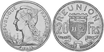20 Francs 1955-1964