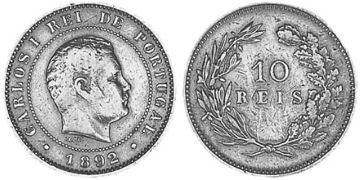 10 Reis 1891-1892