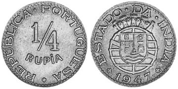 1/4 Rupia 1947-1952