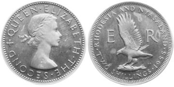 2 Shillings 1955-1957