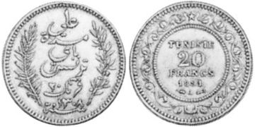 20 Francs 1891-1902